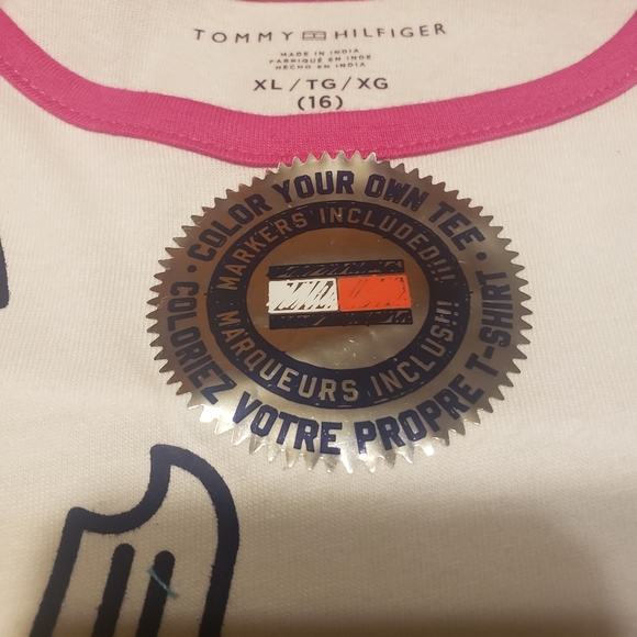 Tommy Hilfiger Color Me XL White Tee - Picture 3 of 6